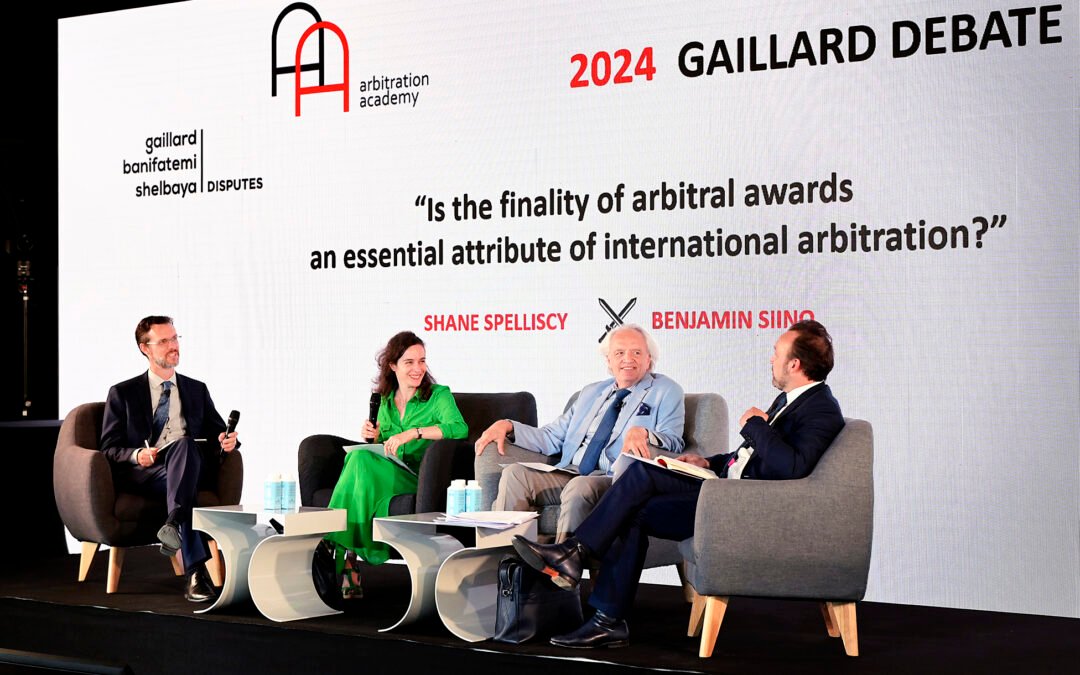 3rd Emmanuel Gaillard Debate, Arbitration Academy, Paris, France (26 June, 2024)