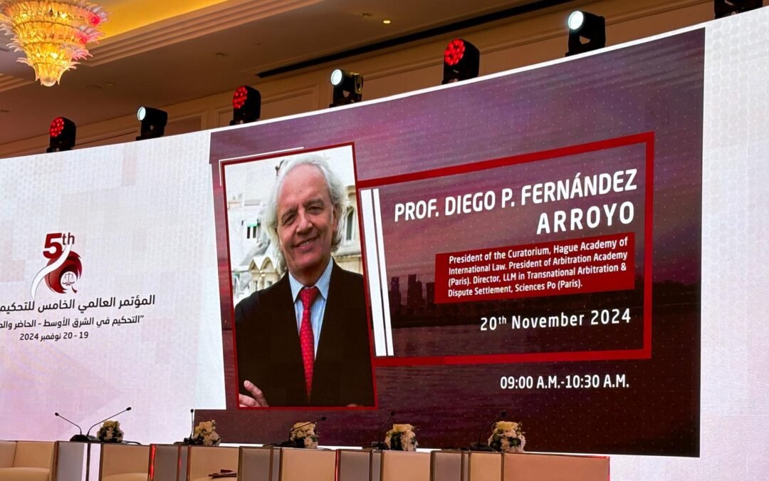 5th World Conference on International Arbitration, Doha, Qatar (19 and 20 November 2024)