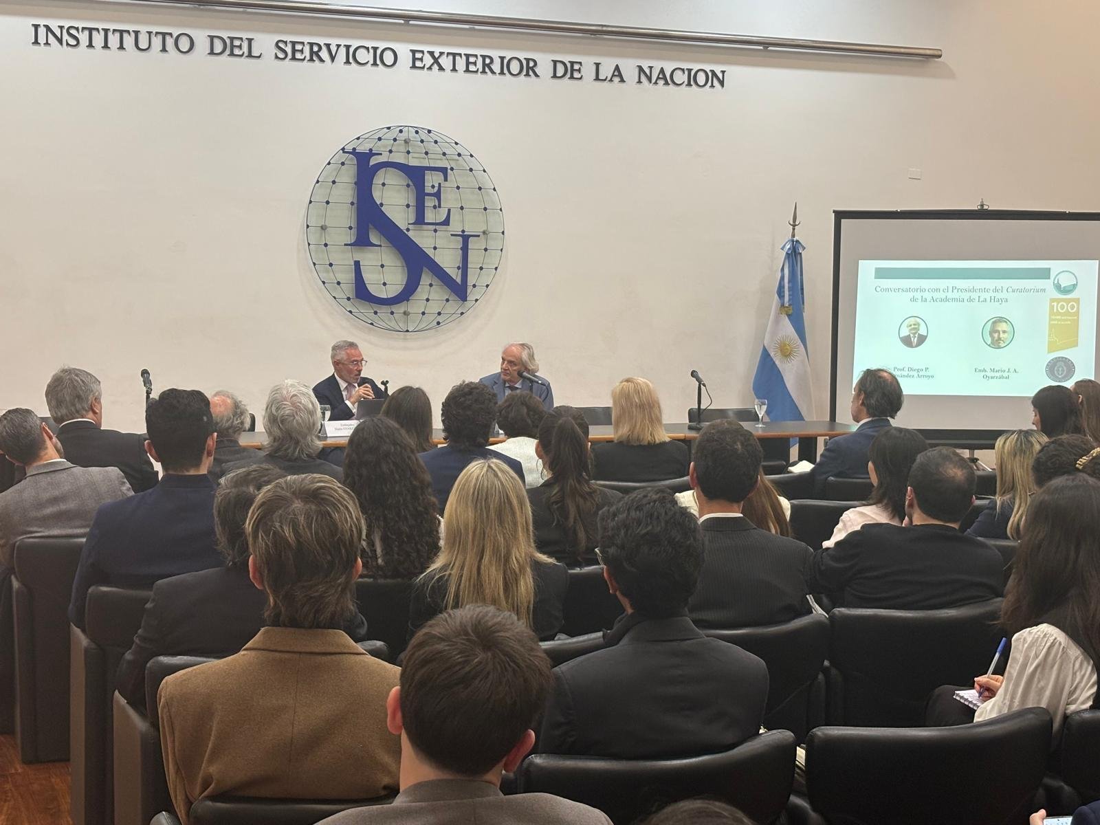 Conference “La Academia de la Haya de Derecho Internacional en Argentina y América Latina pasado, presente y futuro”, Buenos Aires, Argentina (23rd Sept, 2025)
