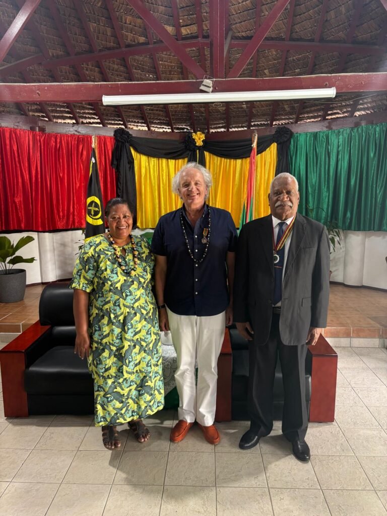 Condecoration by the President of the Republic of Vanuatu (9th Oct, 2025)