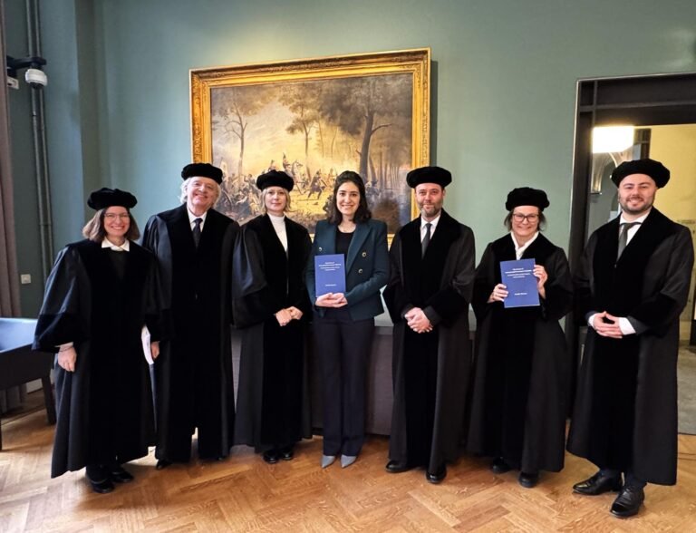 Defense of Mrs Claudia Pharaon’s PhD thesis at Leiden University (18, February 2026)