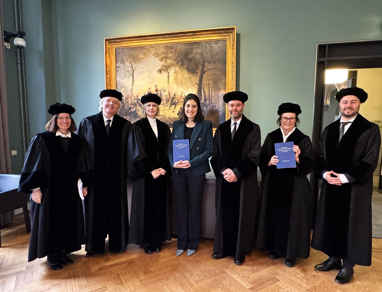 Defense of Mrs Claudia Pharaon’s PhD thesis at Leiden University (18, February 2026)